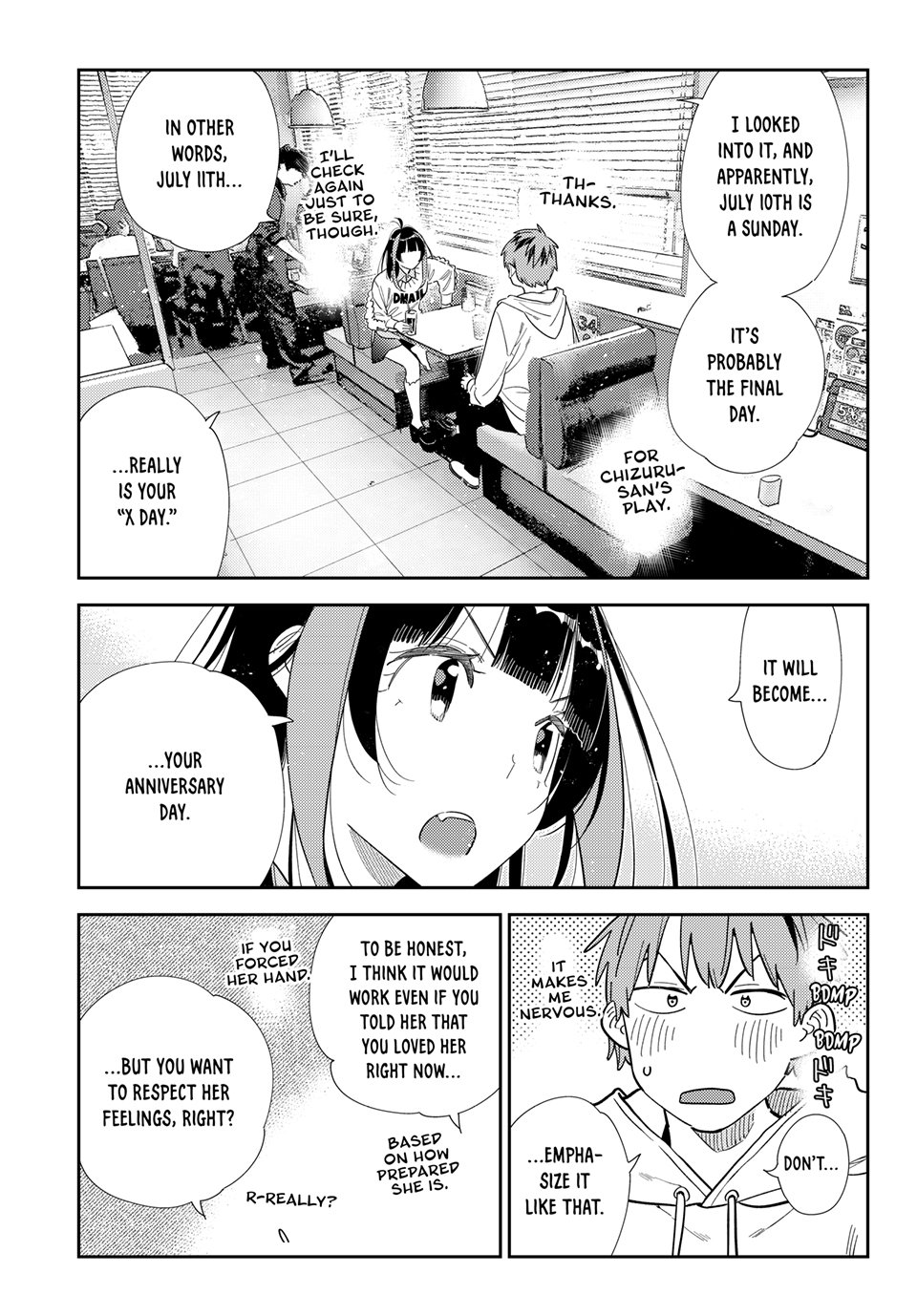 Kanojo, Okarishimasu Chapter 392 page 3 - Chapter 392: My Girlfriend and Her Dad