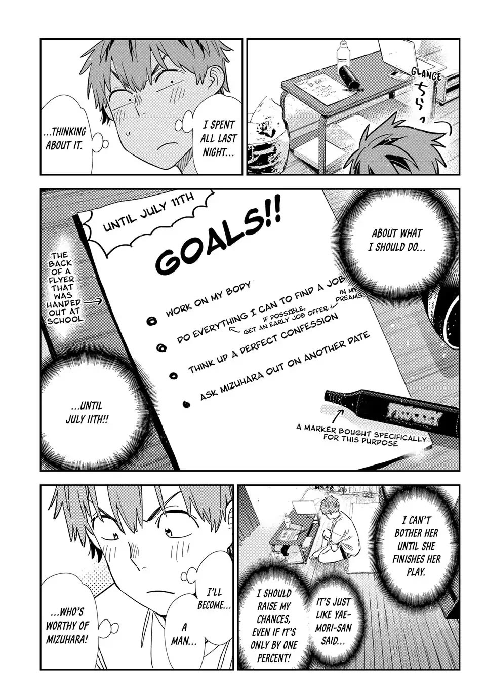 Kanojo, Okarishimasu Chapter 393 page 10 - Chapter 393: The Boyfriend and Goals