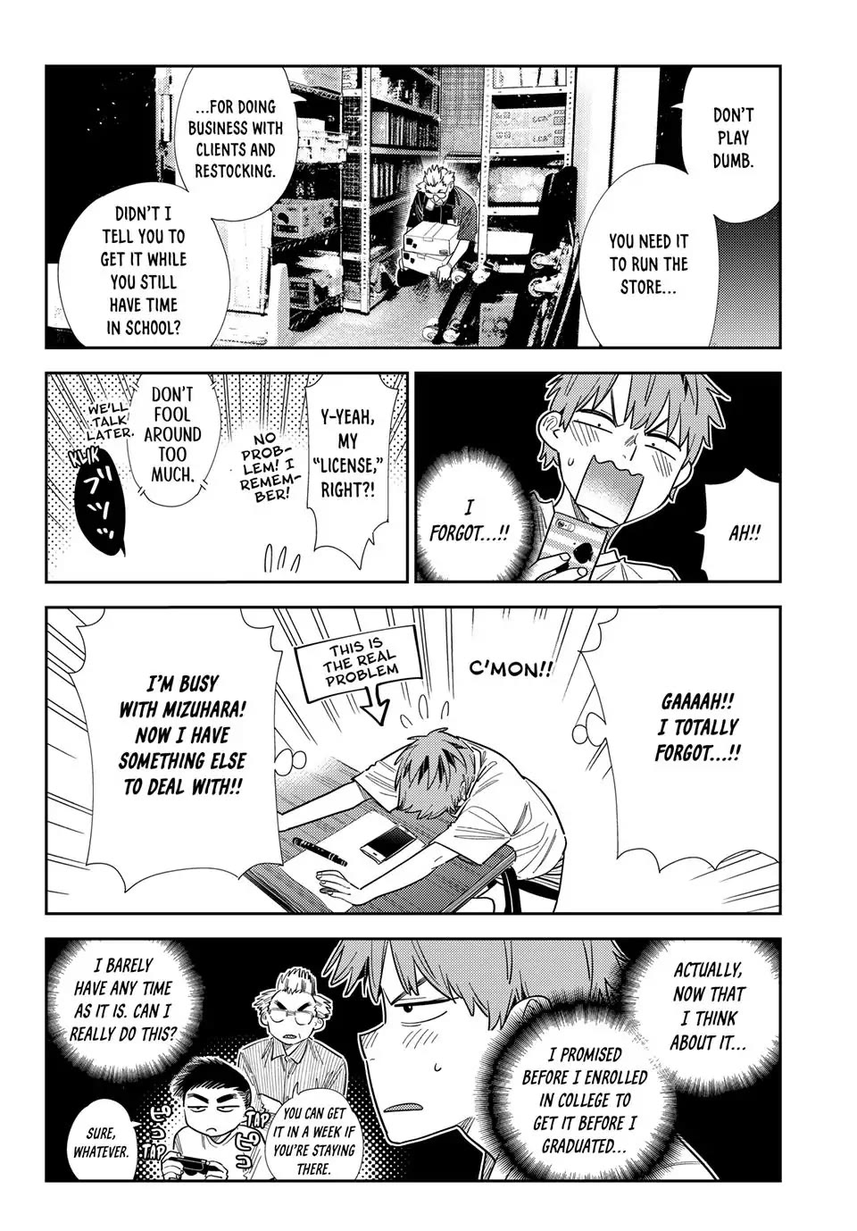 Kanojo, Okarishimasu Chapter 393 page 15 - Chapter 393: The Boyfriend and Goals