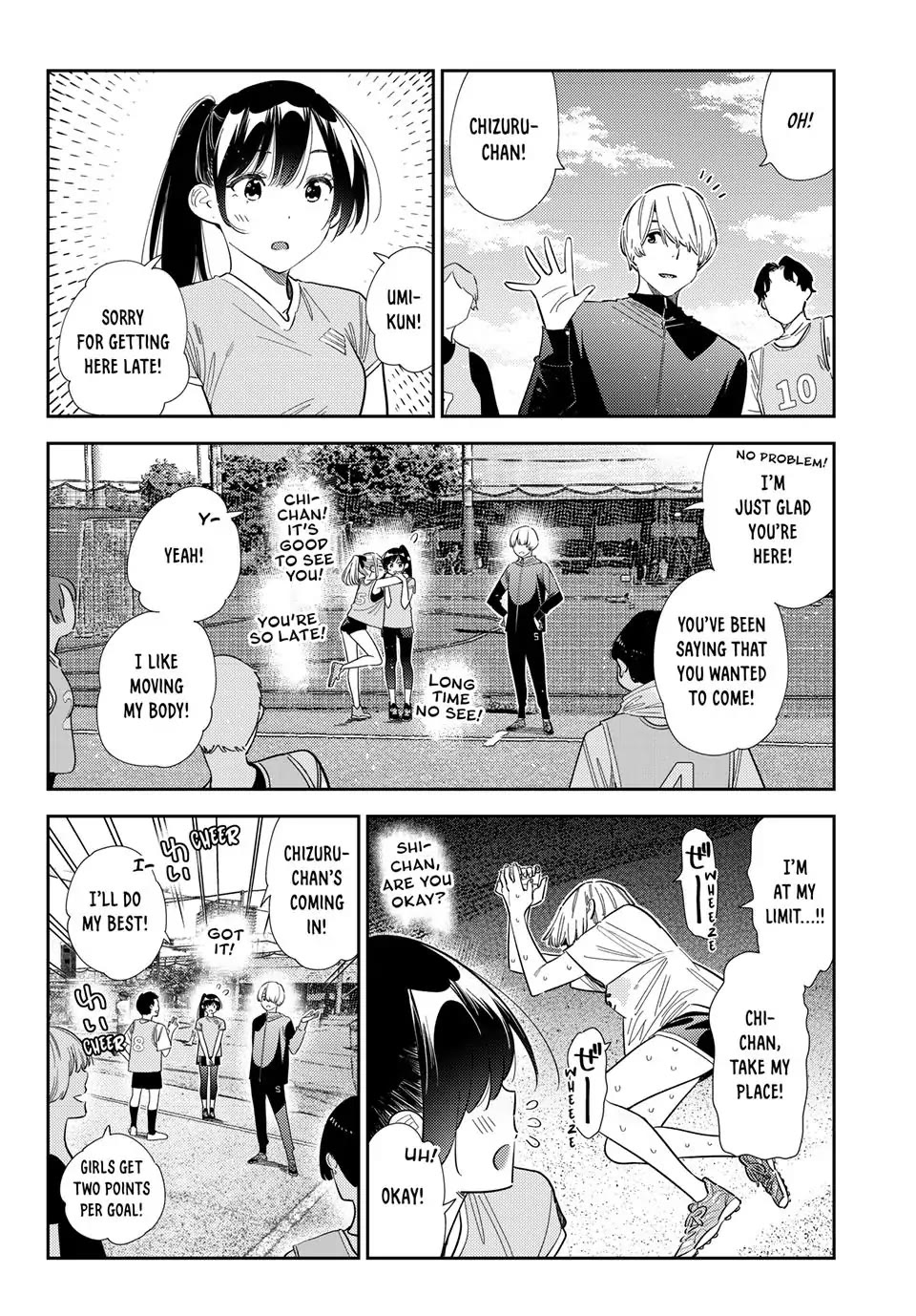 Kanojo, Okarishimasu Chapter 394 page 12 - Chapter 394: My Girlfriend and Drawing The Line (Part 1)