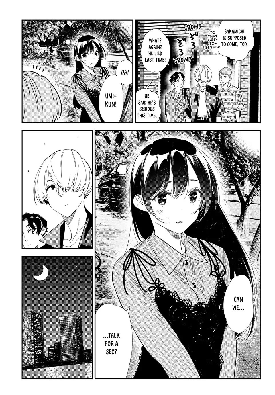 Kanojo, Okarishimasu Chapter 394 page 17 - Chapter 394: My Girlfriend and Drawing The Line (Part 1)