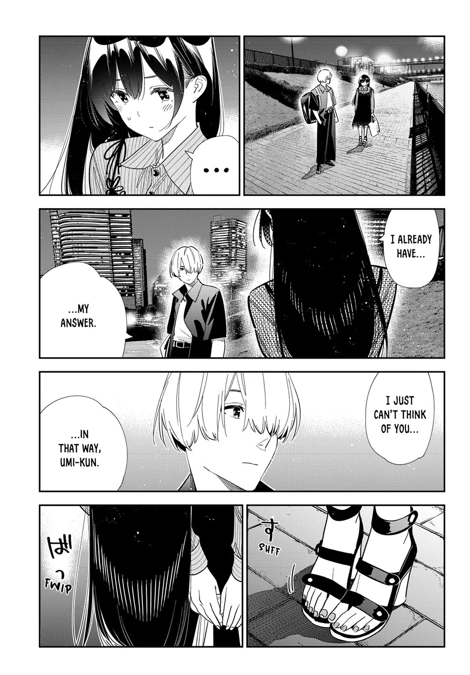 Kanojo, Okarishimasu Chapter 395 page 2 - Chapter 395: My Girlfriend and Drawing The Line (Part 2)