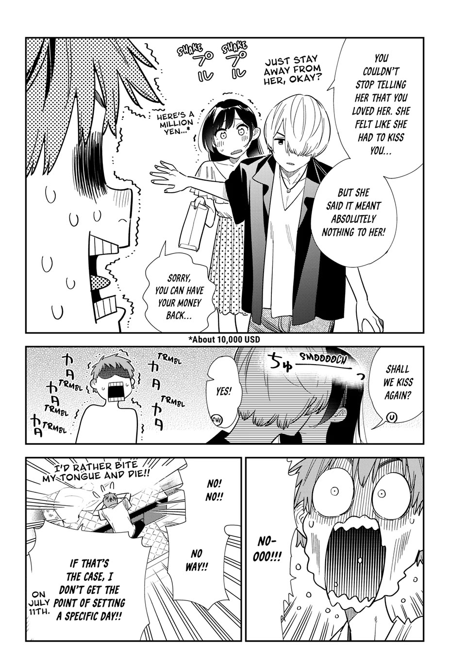 Kanojo, Okarishimasu Chapter 396 page 12 - Chapter 396: The Boyfriend and The Panic