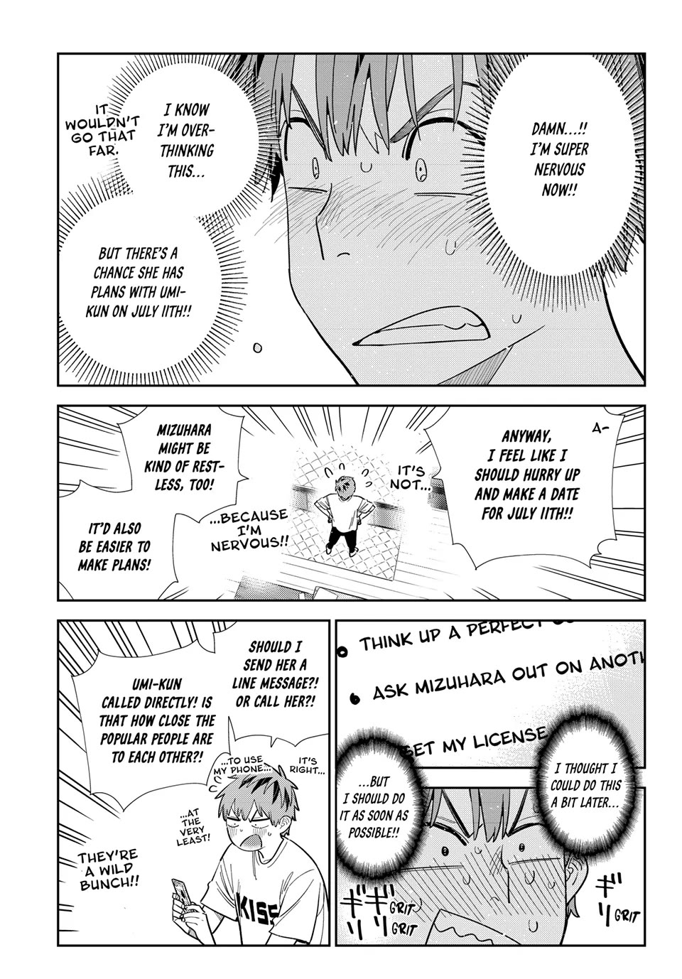 Kanojo, Okarishimasu Chapter 396 page 13 - Chapter 396: The Boyfriend and The Panic