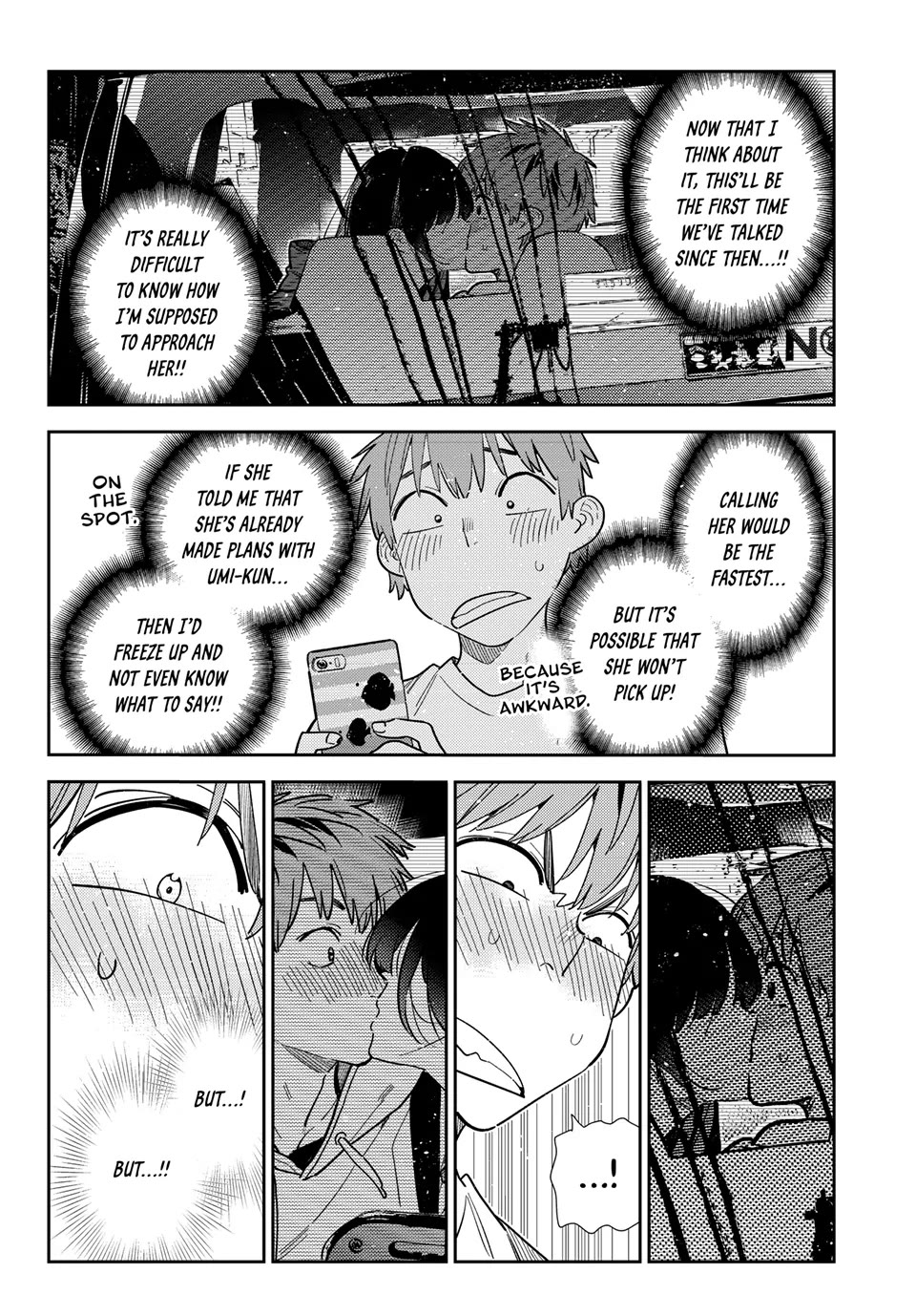 Kanojo, Okarishimasu Chapter 396 page 14 - Chapter 396: The Boyfriend and The Panic