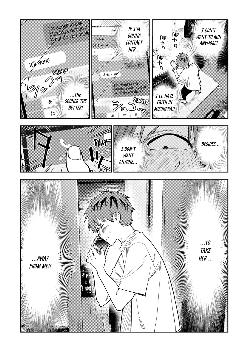 Kanojo, Okarishimasu Chapter 396 page 15 - Chapter 396: The Boyfriend and The Panic