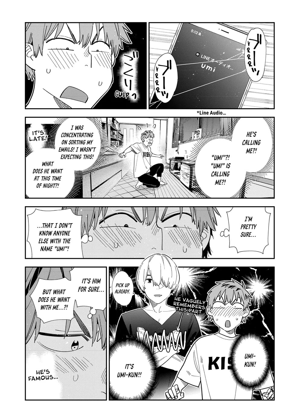 Kanojo, Okarishimasu Chapter 396 page 3 - Chapter 396: The Boyfriend and The Panic