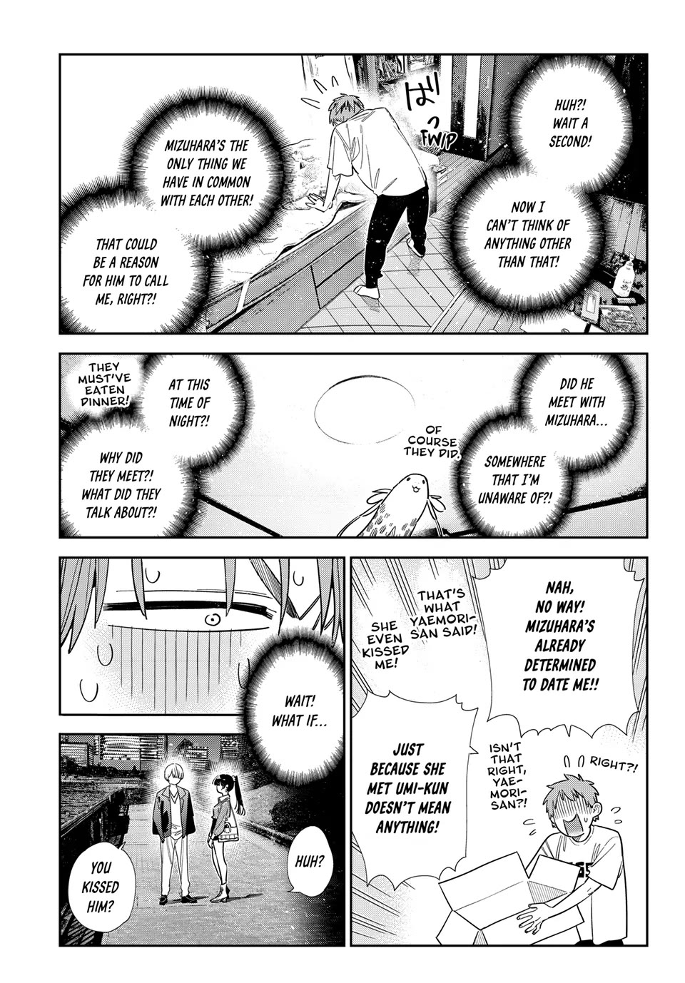 Kanojo, Okarishimasu Chapter 396 page 9 - Chapter 396: The Boyfriend and The Panic