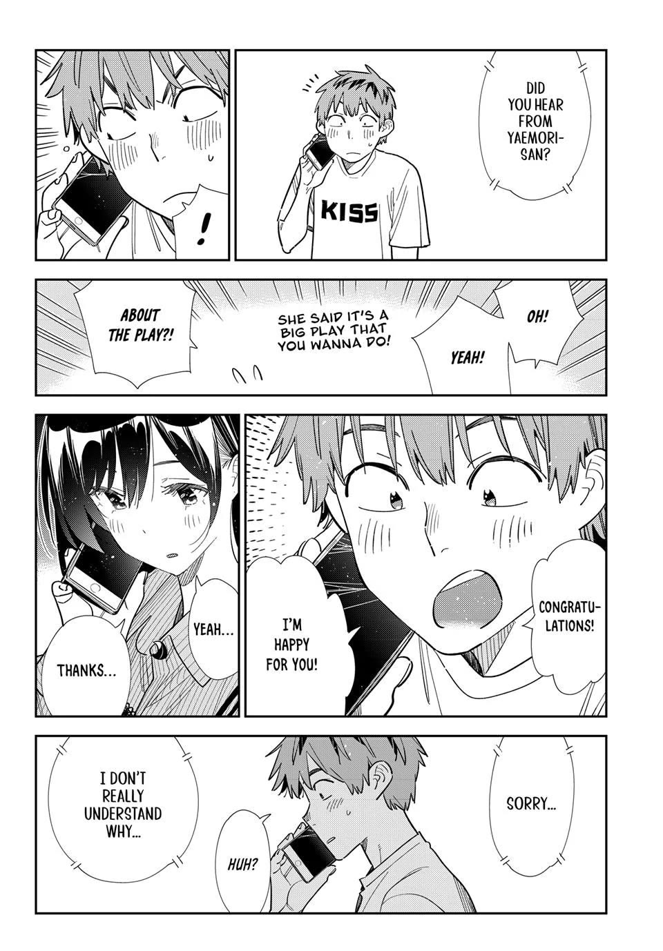Kanojo, Okarishimasu Chapter 397 page 12 - Chapter 397: My Girlfriend and the Moon