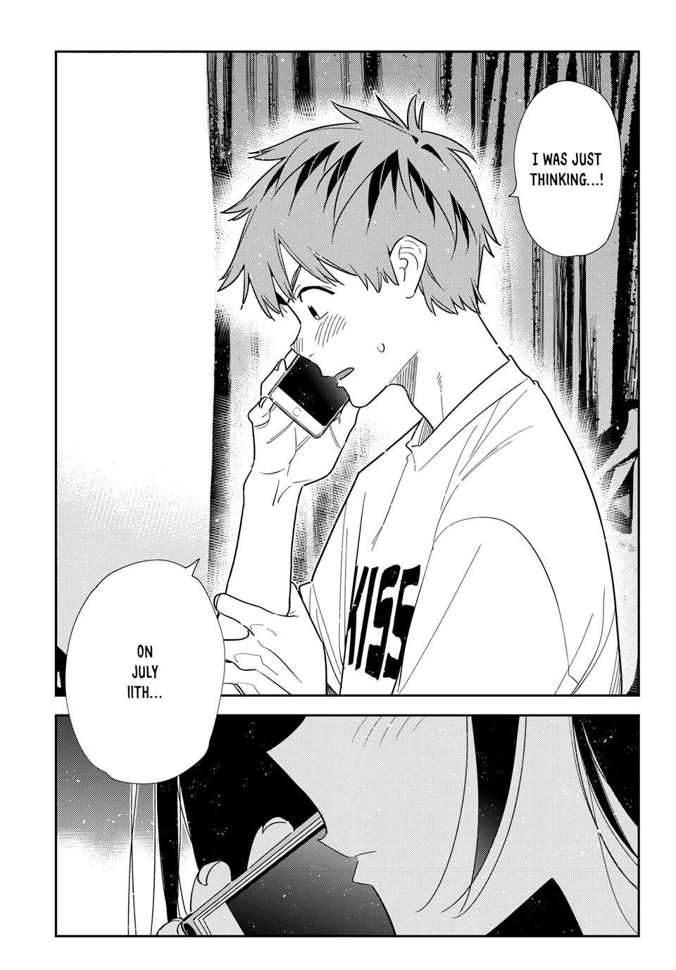 Kanojo, Okarishimasu Chapter 397 page 7 - Chapter 397: My Girlfriend and the Moon