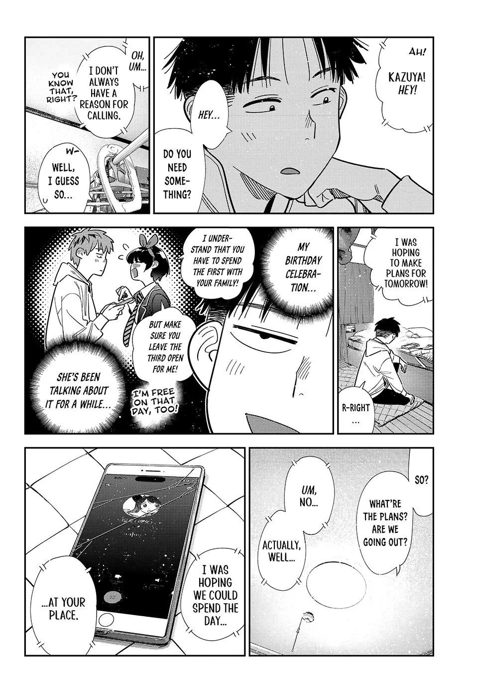 Kanojo, Okarishimasu Chapter 401 page 14 - Chapter 401: My Girlfriend and The School Bag (Part 2)