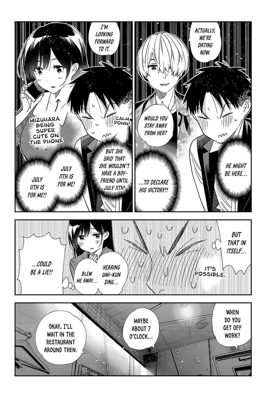 Kanojo, Okarishimasu Chapter 408 page 14 - Chapter 408: The Boyfriend and The Boyfriend