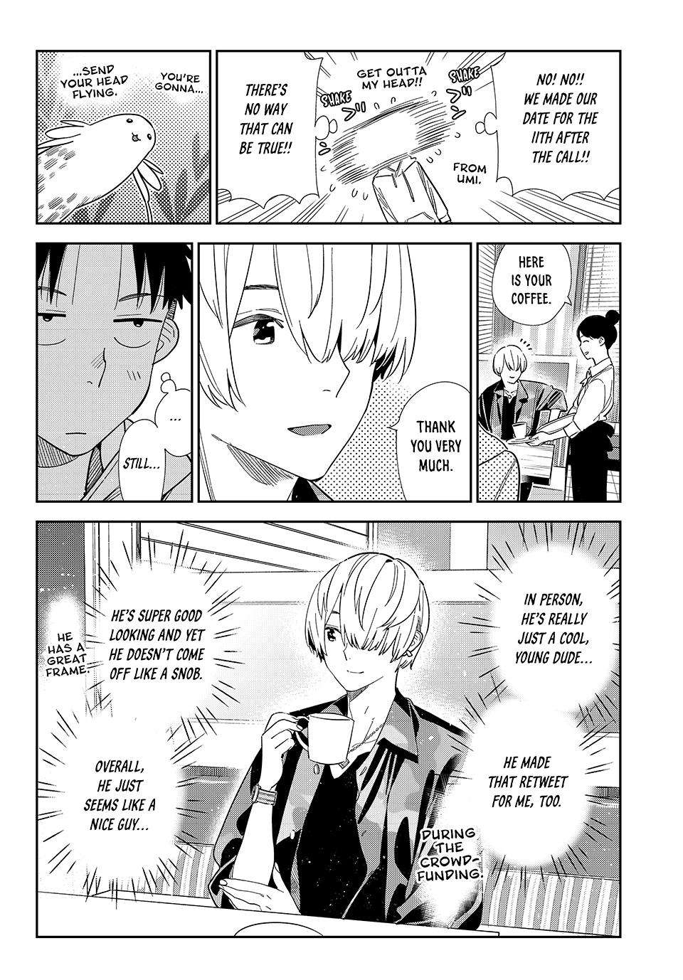 Kanojo, Okarishimasu Chapter 409 page 4 - Chapter 409: The Boyfriend and The Boyfriend (Part 2)
