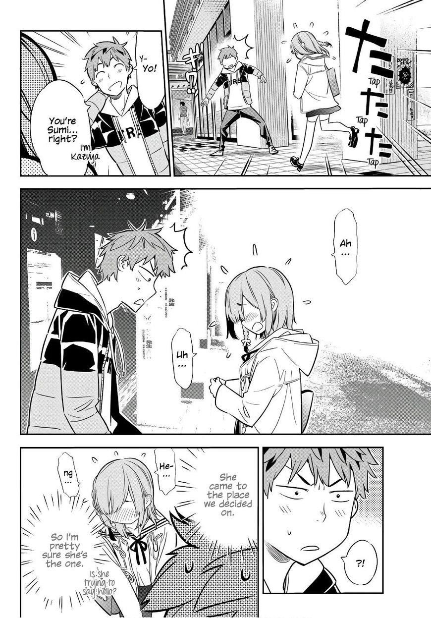 Kanojo, Okarishimasu Chapter 41 page 15 - Chapter 41: The Girlfriend and the Promise on the Balcony