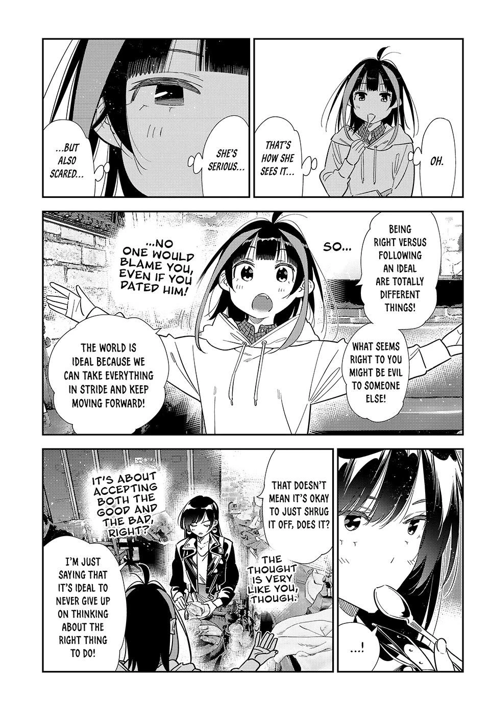 Kanojo, Okarishimasu Chapter 414 page 11 - Chapter 414: My Girlfriend and Her View of Love (Part 3)