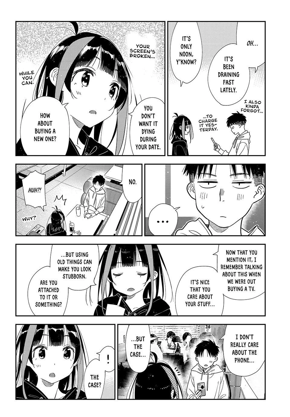 Kanojo, Okarishimasu Chapter 422 page 12 - Chapter 422: The Date and the Boyfriend (Part 25)