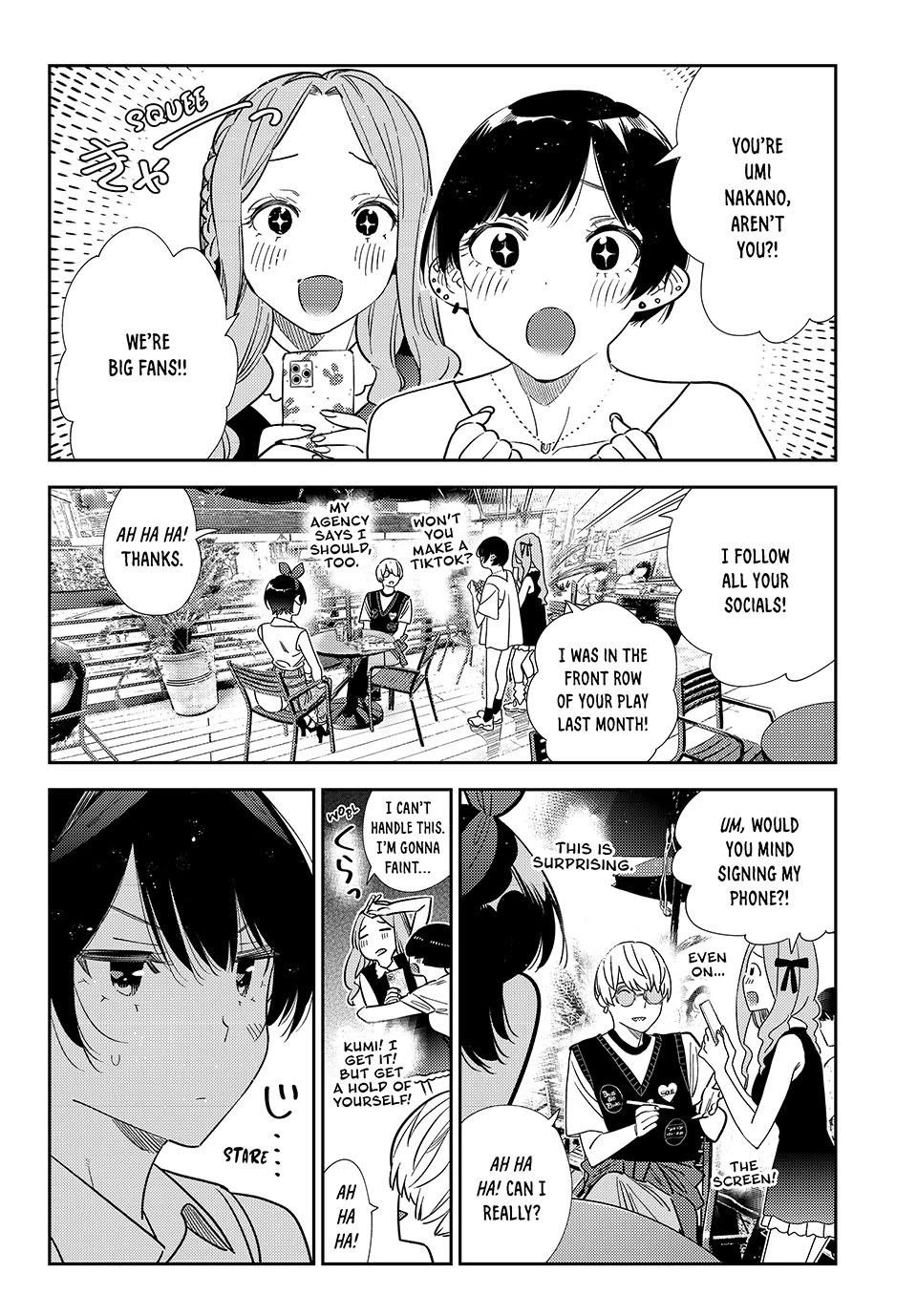 Kanojo, Okarishimasu Chapter 427 page 12 - Chapter 427