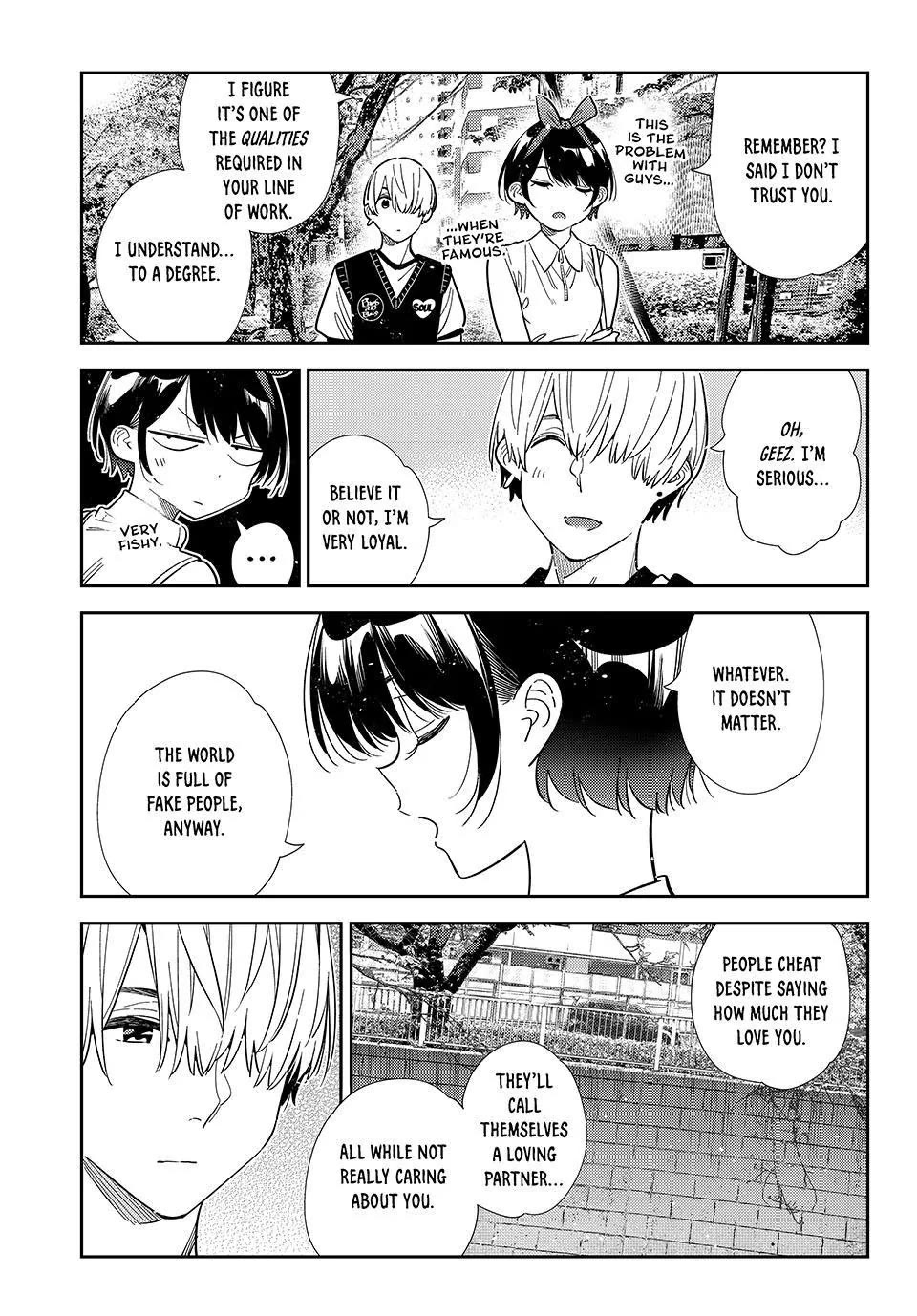 Kanojo, Okarishimasu Chapter 428 page 11 - Chapter 428: My Girlfriend and Enemies in the Same Boat 2