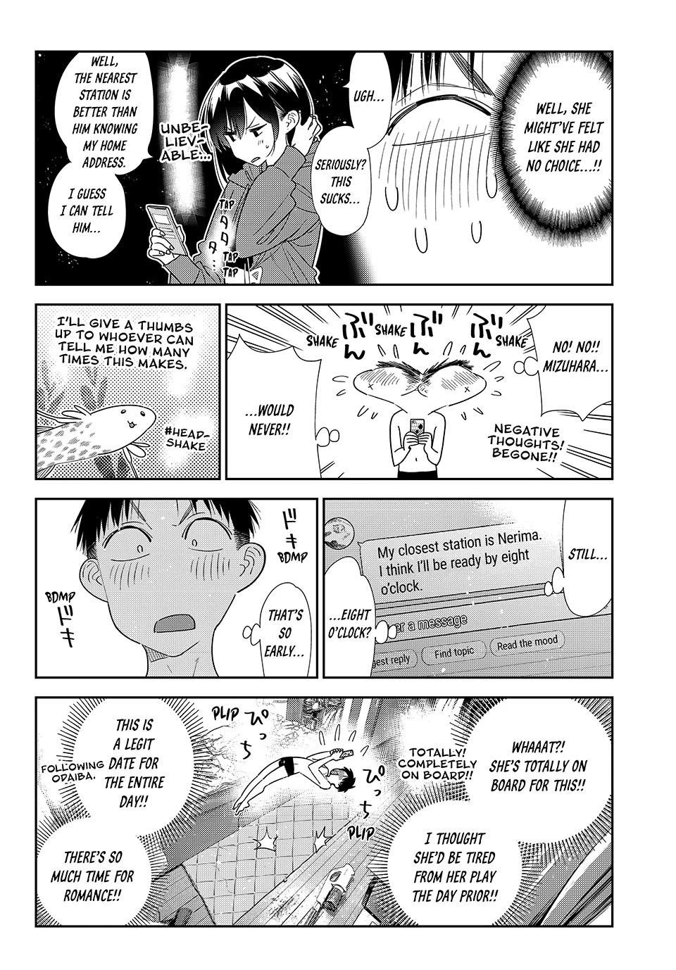 Kanojo, Okarishimasu Chapter 440 page 10 - Chapter 440