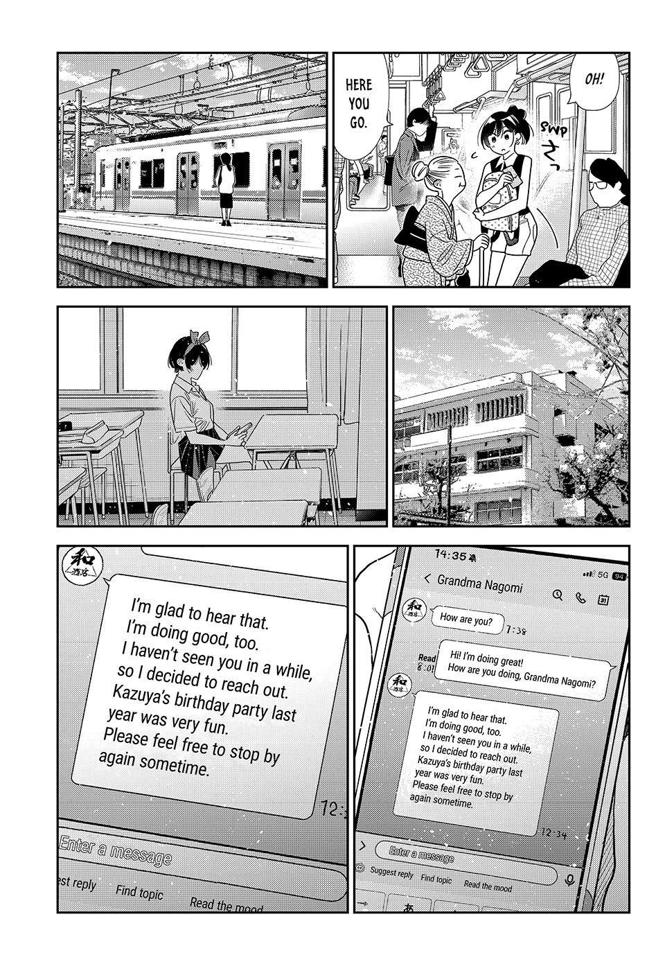 Kanojo, Okarishimasu Chapter 440 page 7 - Chapter 440
