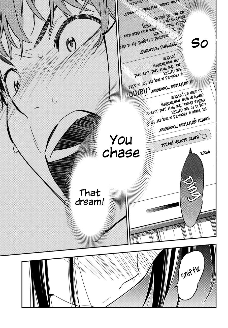 Kanojo, Okarishimasu Chapter 53 page 18 - Chapter 53: The Girlfriend and Her Dream 4