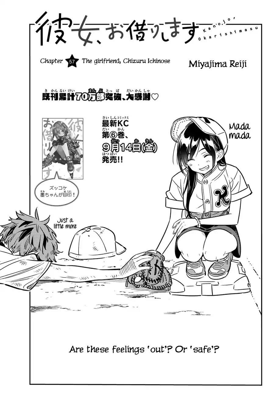 Kanojo, Okarishimasu Chapter 57 page 3 - Chapter 57: The Girlfriend, Chizuru Ichinose, Part 2
