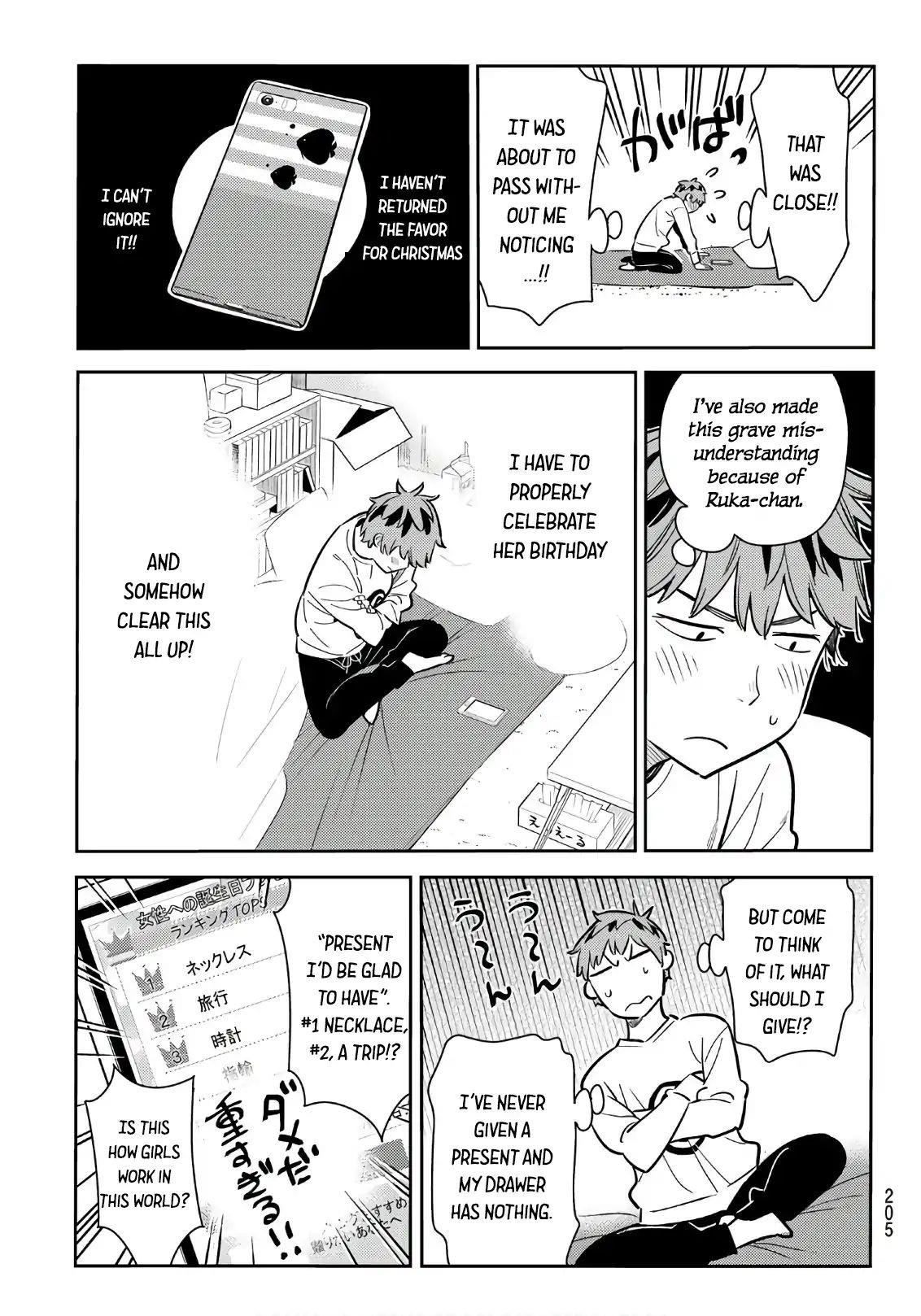 Kanojo, Okarishimasu Chapter 66 page 16 - Chapter 66: The Girlfriend and the Birthday, Part 1