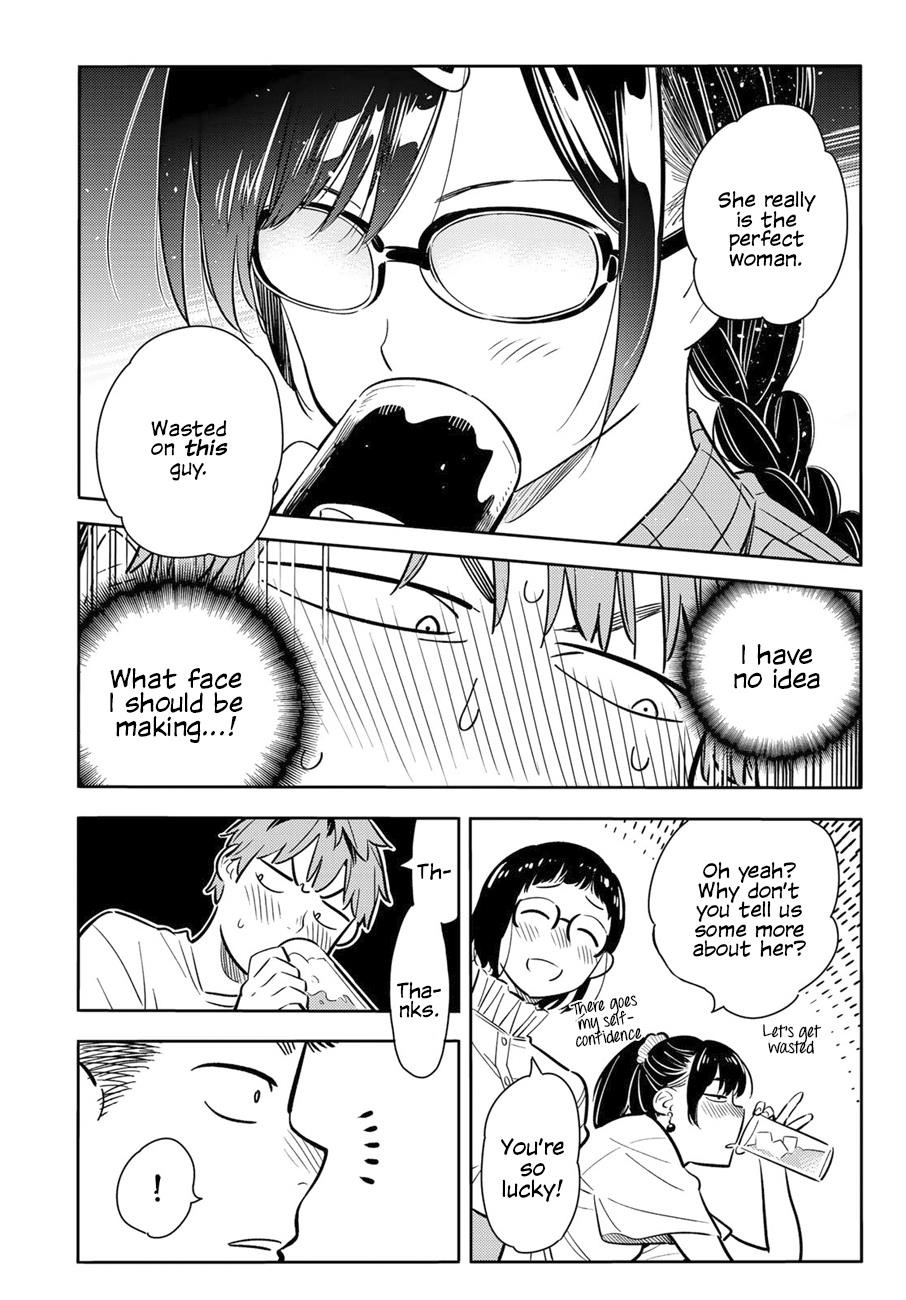 Kanojo, Okarishimasu Chapter 71 page 15 - Chapter 71: The Girlfriend and the Booze, Part 2