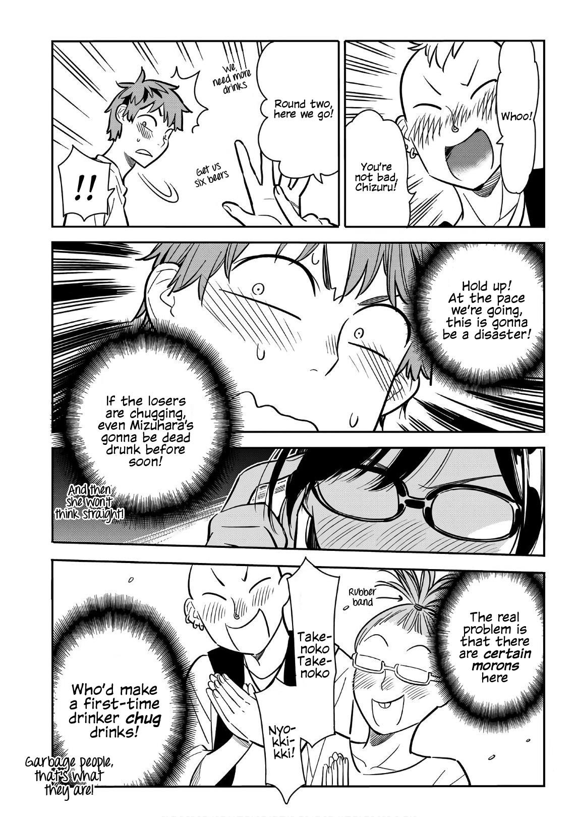 Kanojo, Okarishimasu Chapter 72 page 12 - Chapter 72: The Girlfriend and the Booze, Part 3
