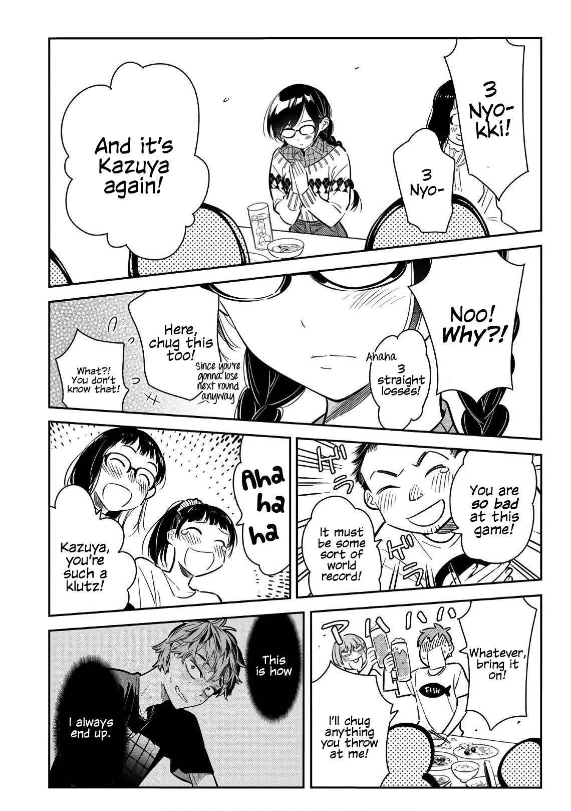 Kanojo, Okarishimasu Chapter 72 page 16 - Chapter 72: The Girlfriend and the Booze, Part 3