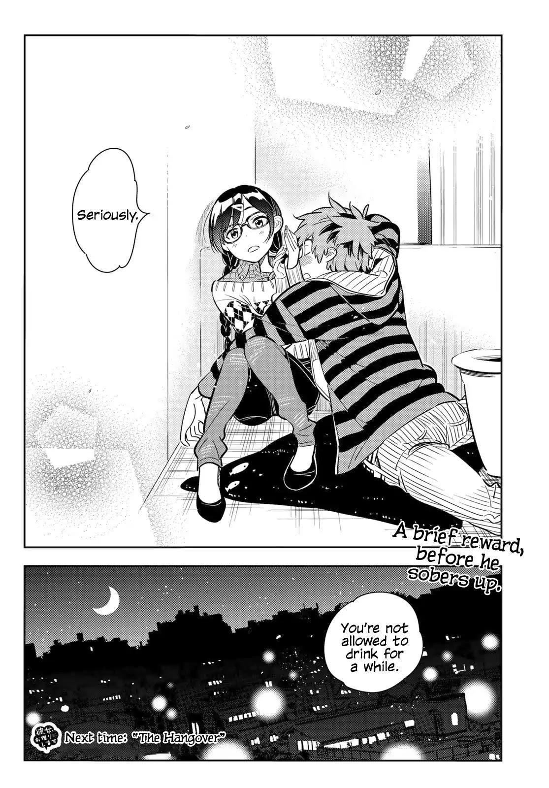 Kanojo, Okarishimasu Chapter 73 page 18 - Chapter 73: The Girlfriend and the Booze, Part 4