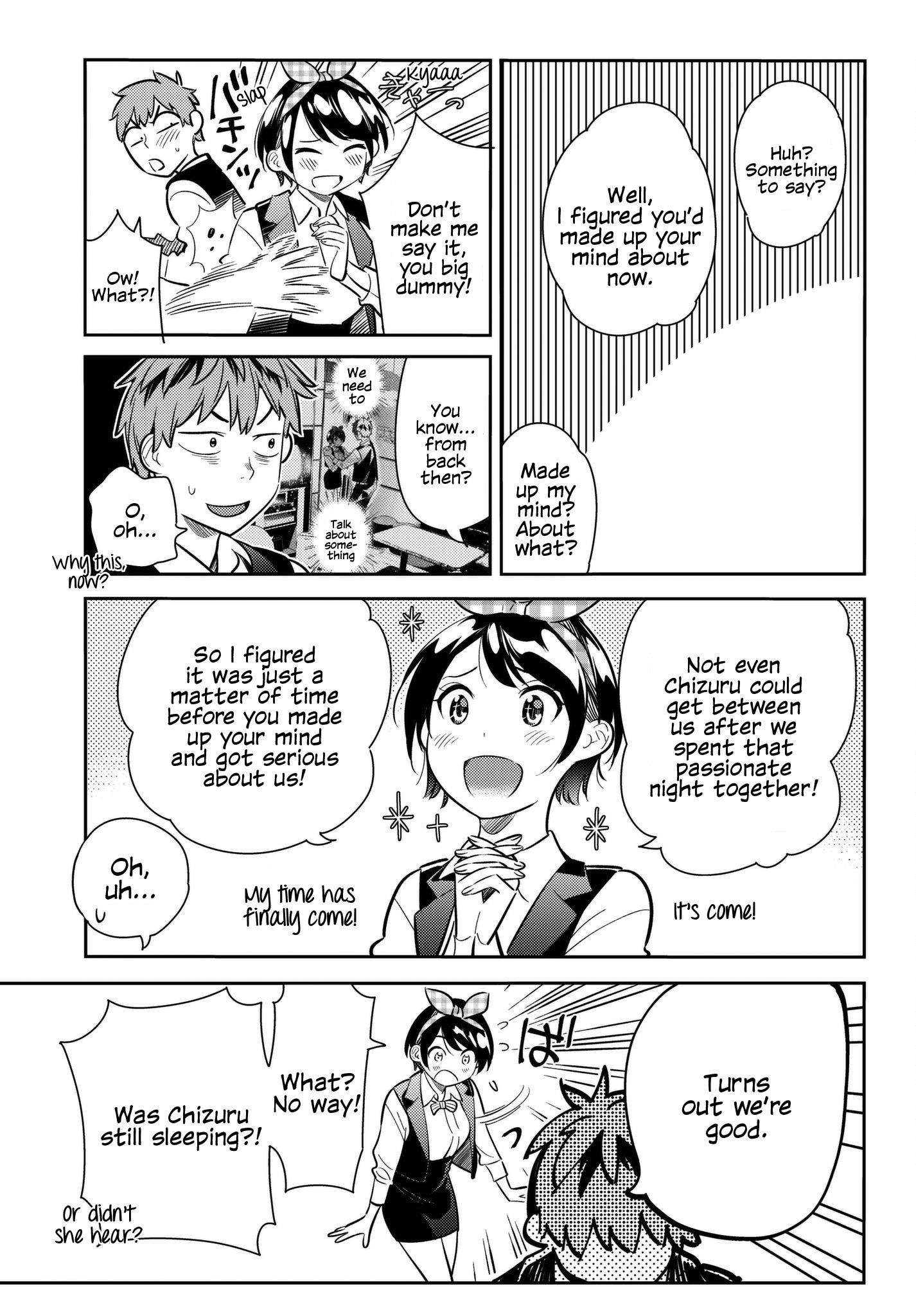 Kanojo, Okarishimasu Chapter 74 page 15 - Chapter 74: The Hangover and the Girlfriend