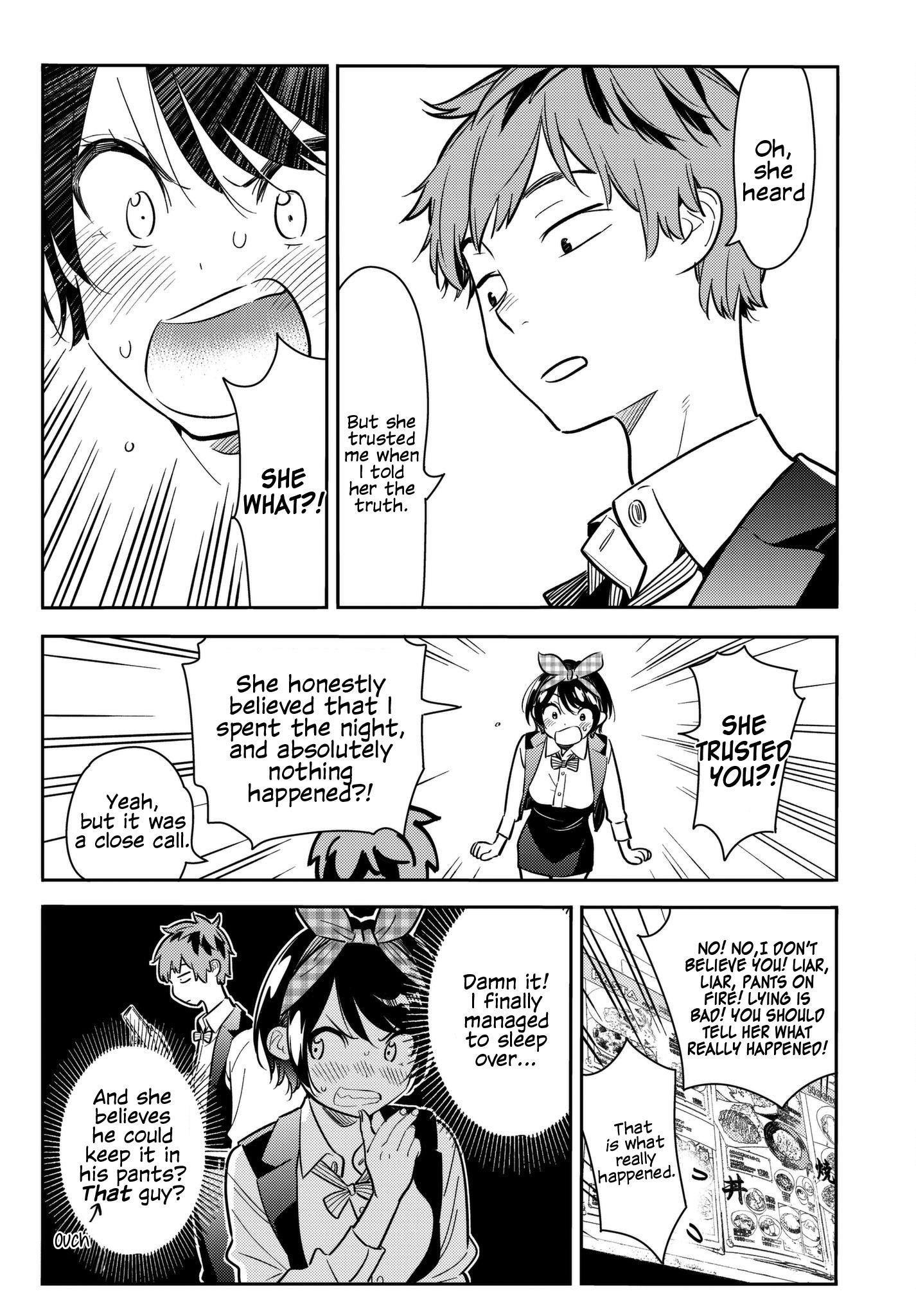 Kanojo, Okarishimasu Chapter 74 page 16 - Chapter 74: The Hangover and the Girlfriend