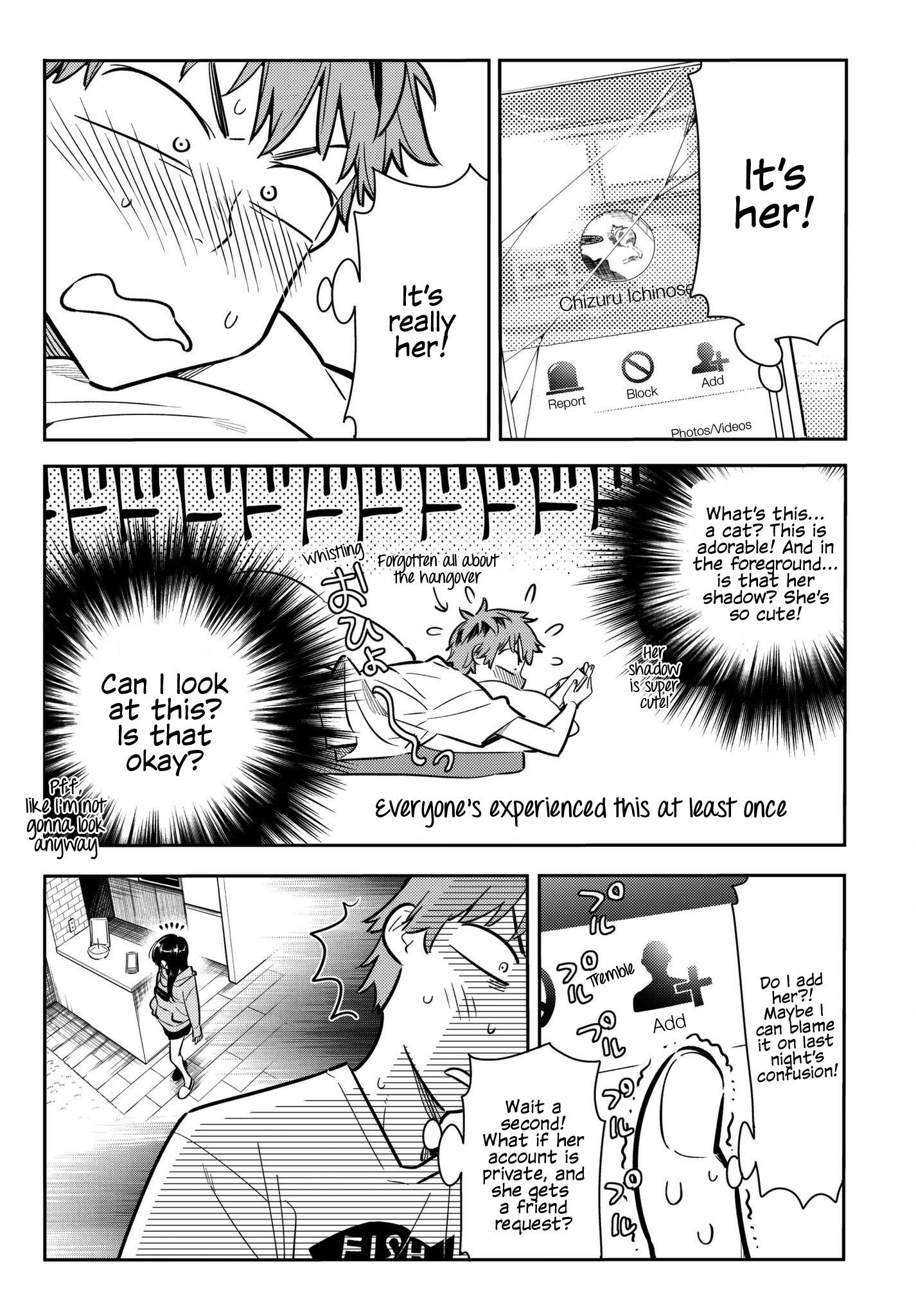 Kanojo, Okarishimasu Chapter 74 page 5 - Chapter 74: The Hangover and the Girlfriend