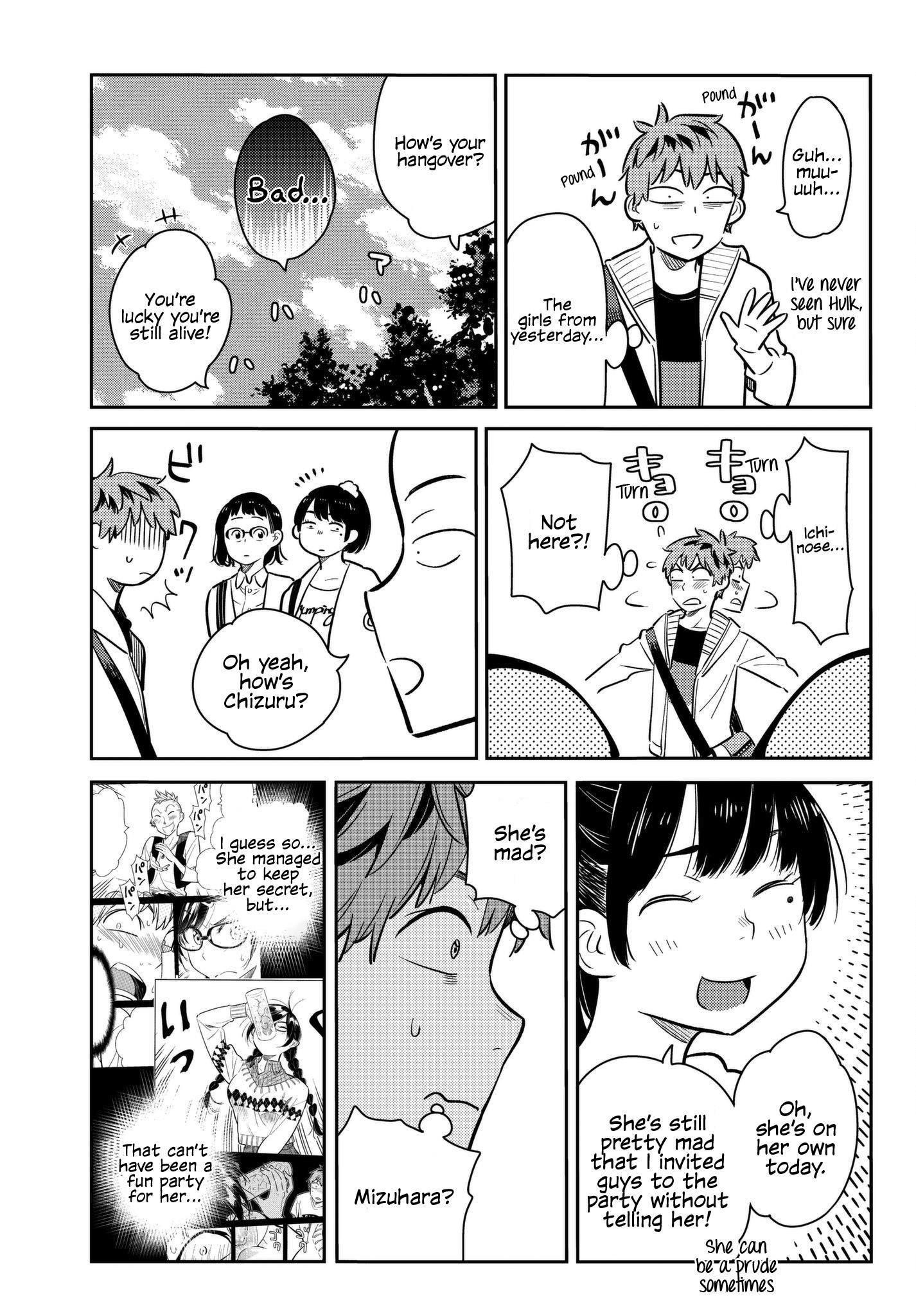 Kanojo, Okarishimasu Chapter 74 page 8 - Chapter 74: The Hangover and the Girlfriend