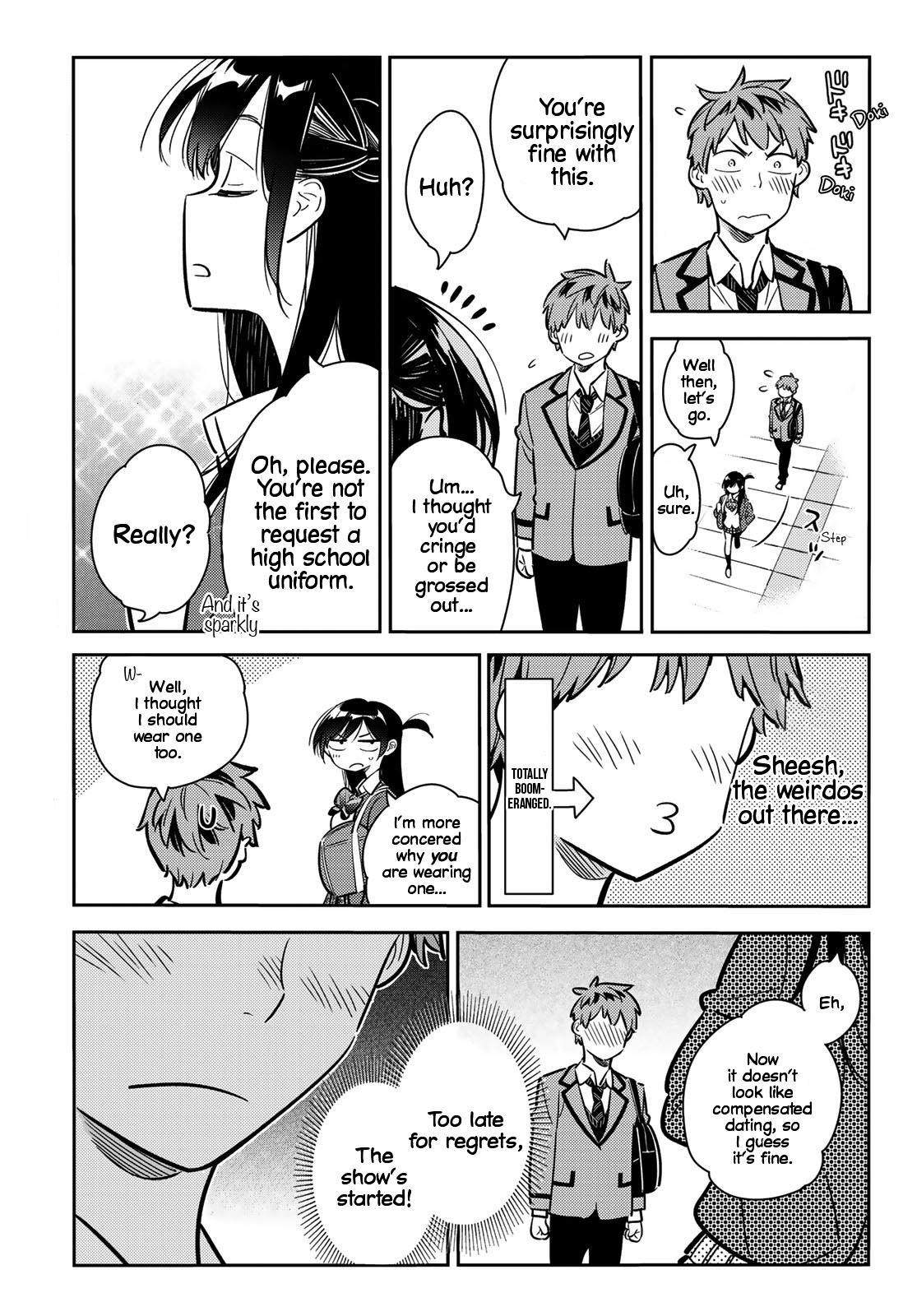Kanojo, Okarishimasu Chapter 78 page 17 - Chapter 78: The Girlfriend and the Dream Date, Part 1