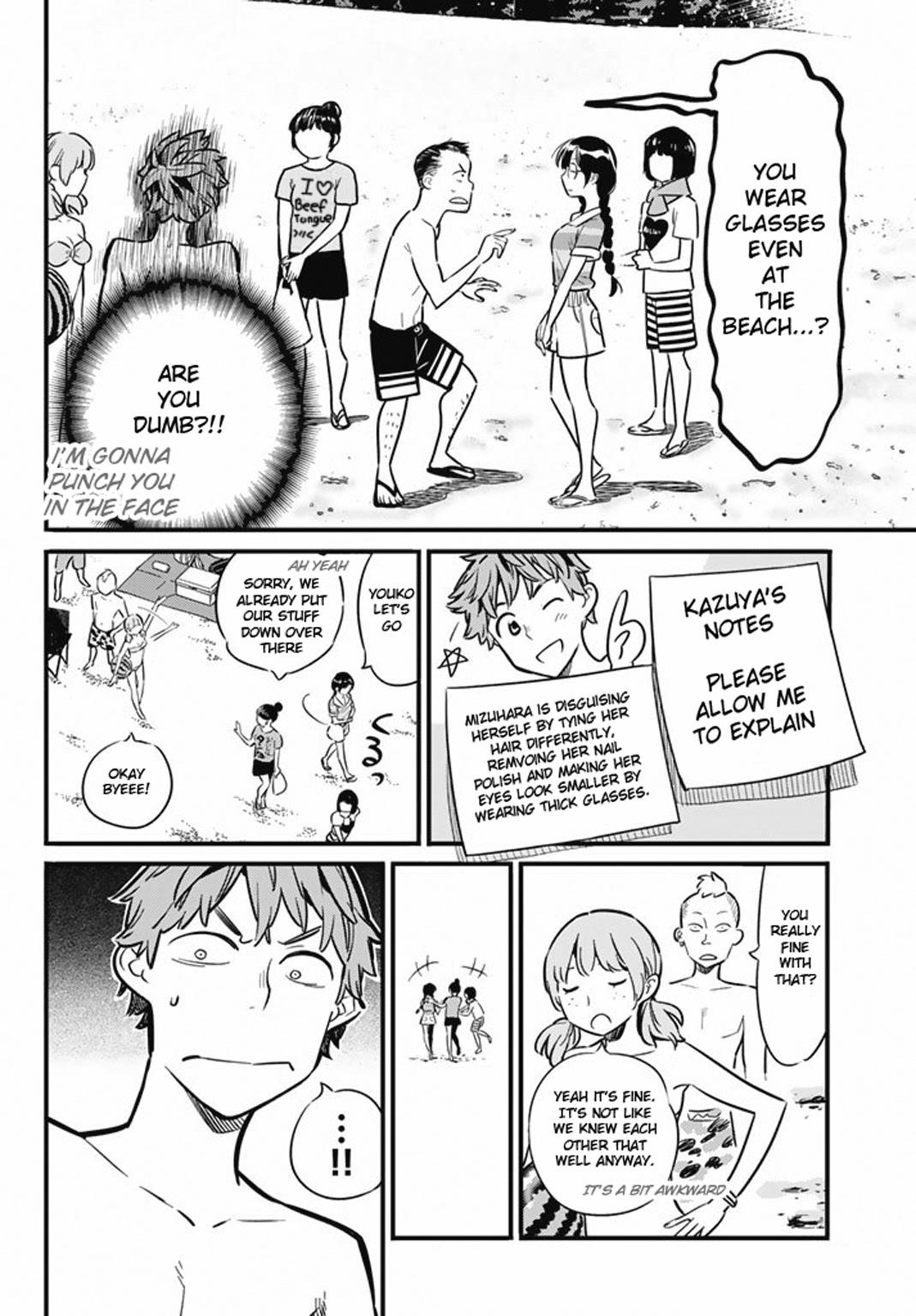 Kanojo, Okarishimasu Chapter 8 page 17 - Chapter 8: The Girlfriend and The Sea (Part 2)
