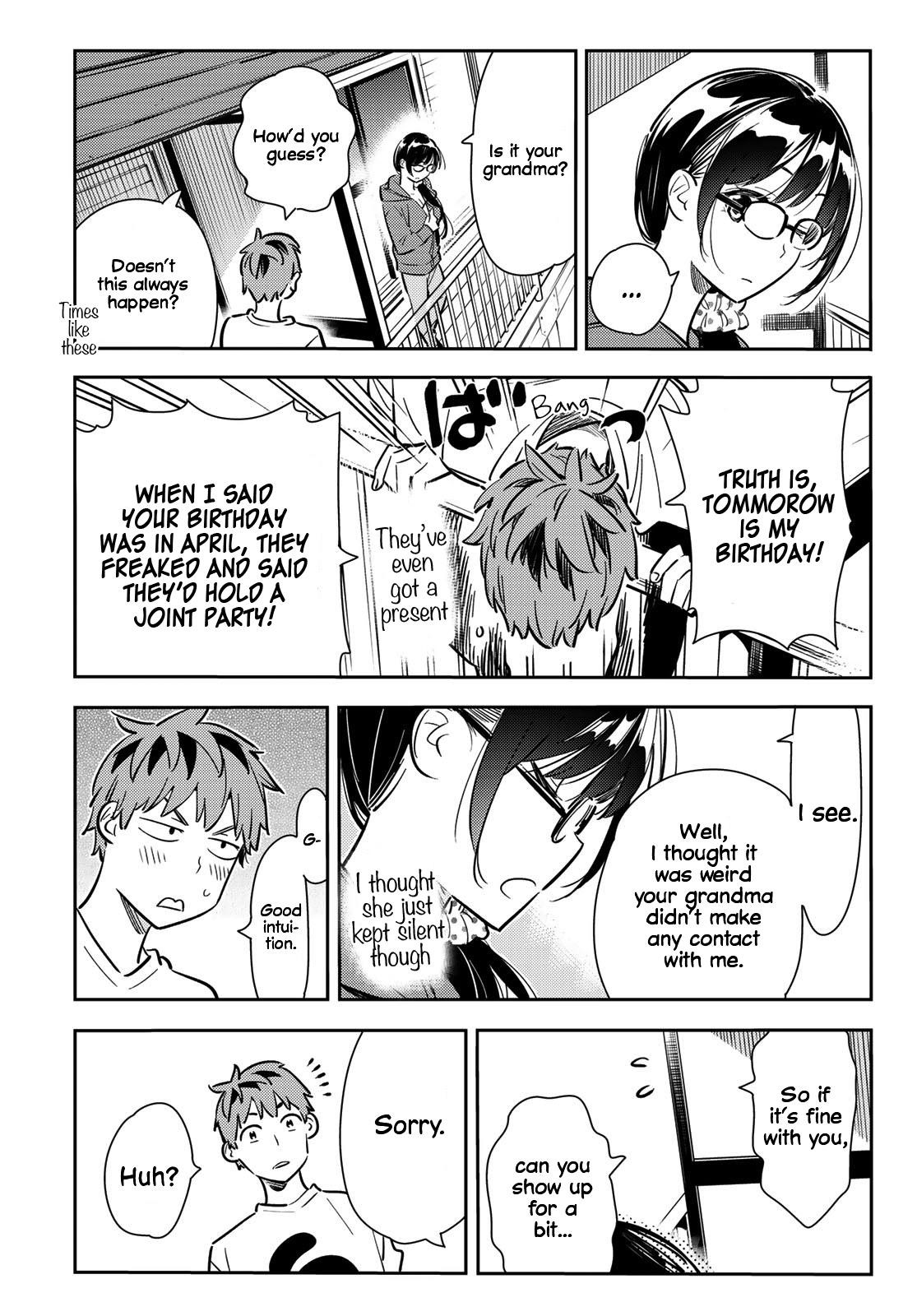 Kanojo, Okarishimasu Chapter 83 page 10 - Chapter 83: The Girlfriend, Visiting the Parents, and Kiss (Part 1)
