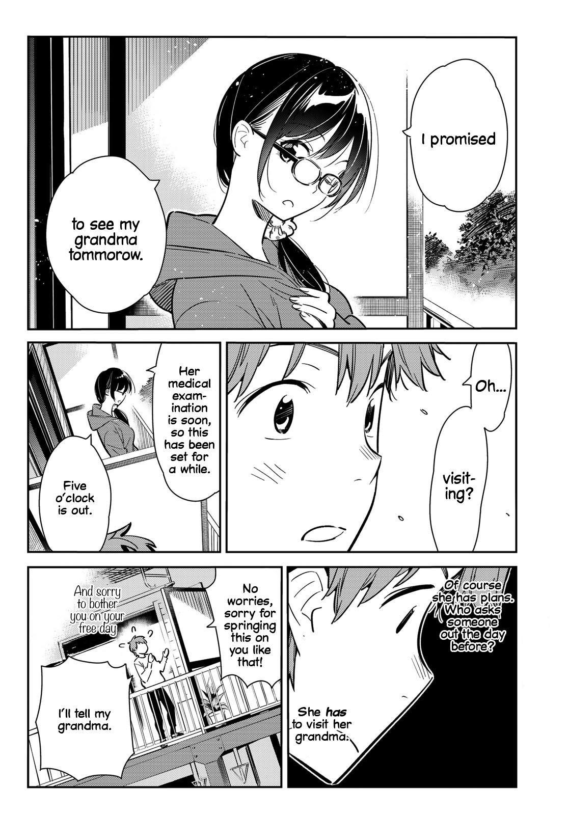 Kanojo, Okarishimasu Chapter 83 page 11 - Chapter 83: The Girlfriend, Visiting the Parents, and Kiss (Part 1)