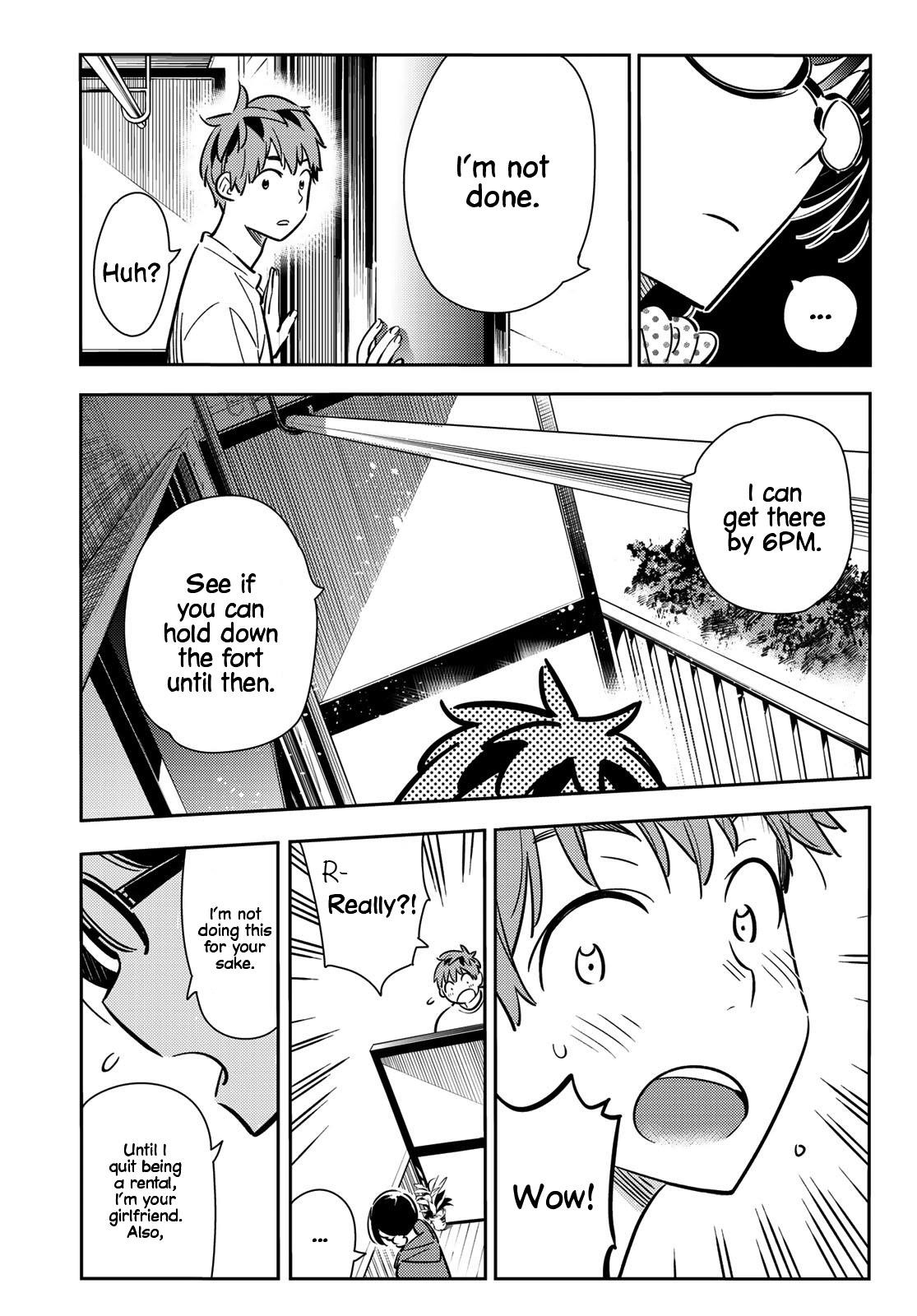 Kanojo, Okarishimasu Chapter 83 page 12 - Chapter 83: The Girlfriend, Visiting the Parents, and Kiss (Part 1)