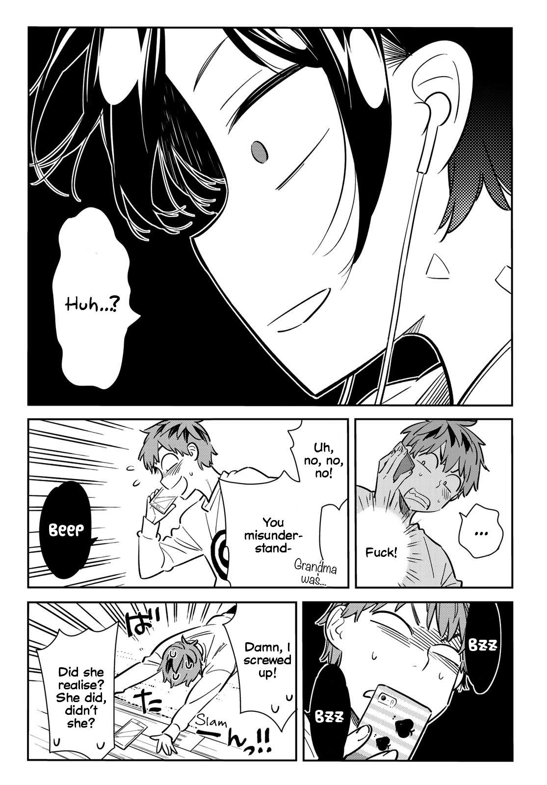 Kanojo, Okarishimasu Chapter 83 page 17 - Chapter 83: The Girlfriend, Visiting the Parents, and Kiss (Part 1)