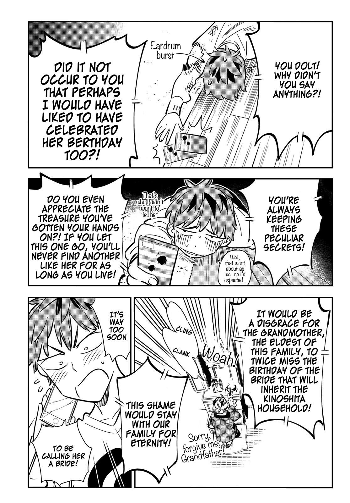 Kanojo, Okarishimasu Chapter 83 page 6 - Chapter 83: The Girlfriend, Visiting the Parents, and Kiss (Part 1)