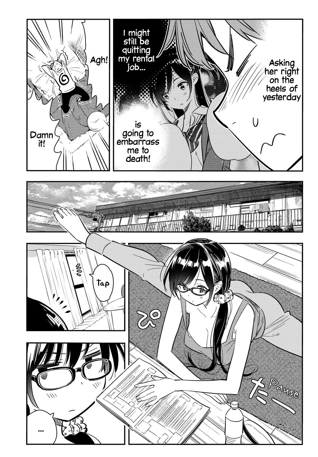Kanojo, Okarishimasu Chapter 83 page 8 - Chapter 83: The Girlfriend, Visiting the Parents, and Kiss (Part 1)