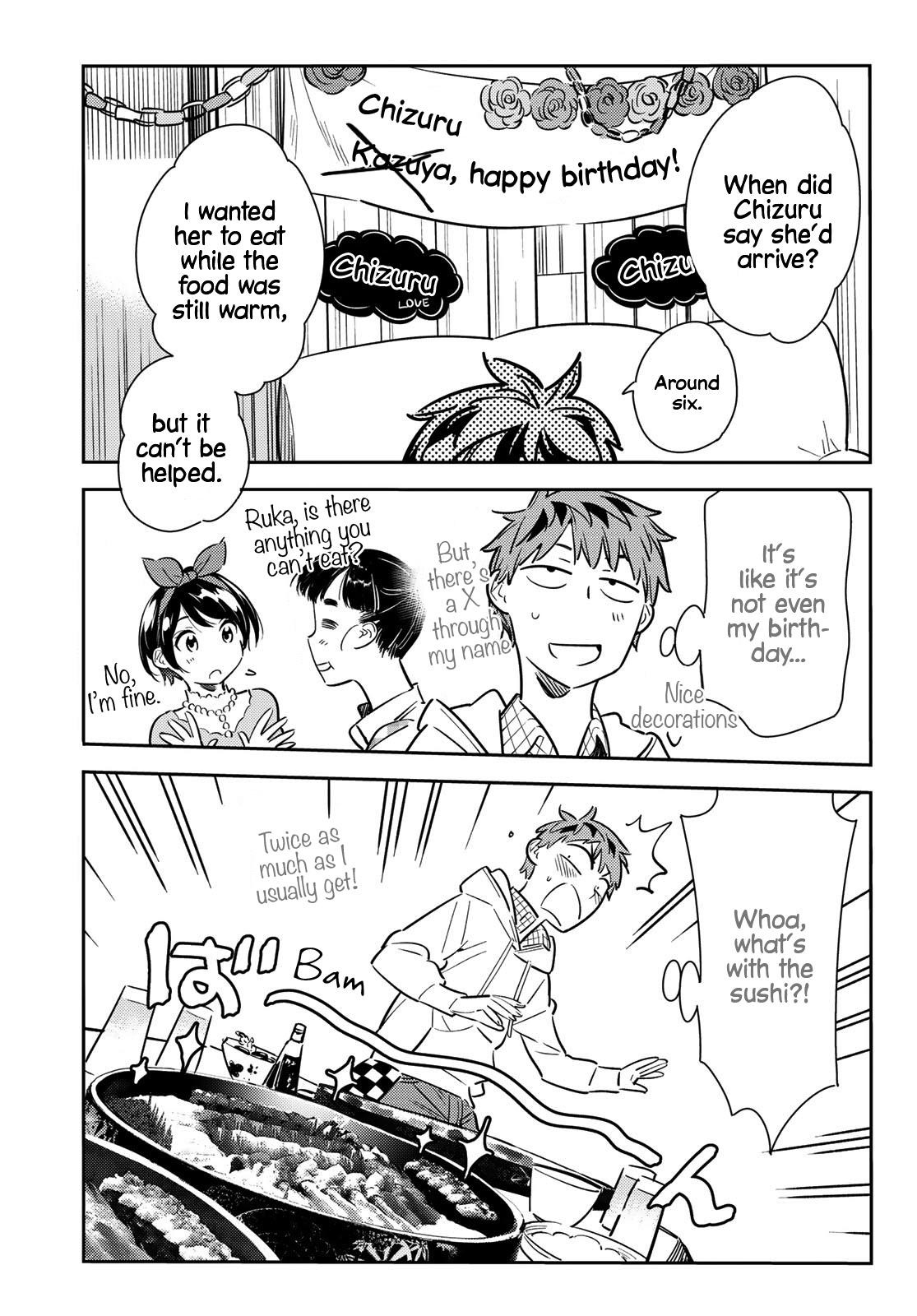 Kanojo, Okarishimasu Chapter 84 page 10 - Chapter 84: The Girlfriend, Visiting the Parents, and Kiss (Part 2)