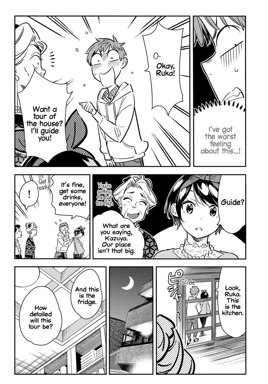 Kanojo, Okarishimasu Chapter 84 page 13 - Chapter 84: The Girlfriend, Visiting the Parents, and Kiss (Part 2)