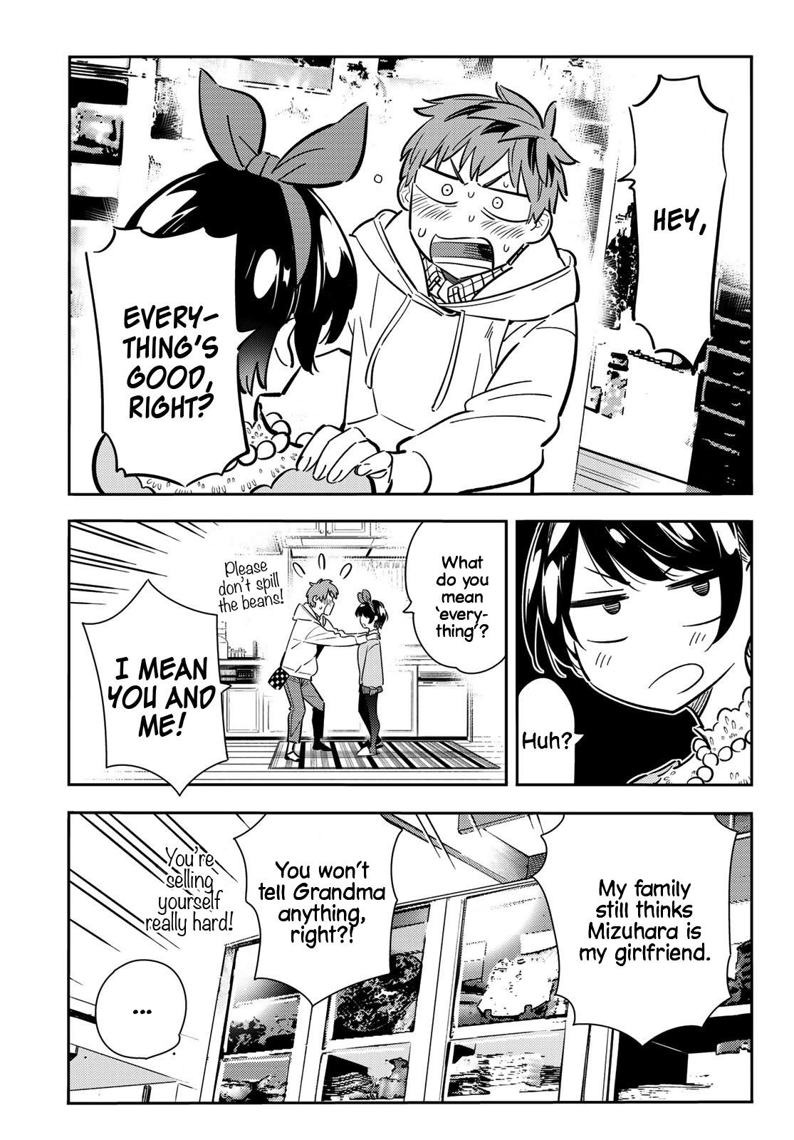 Kanojo, Okarishimasu Chapter 84 page 14 - Chapter 84: The Girlfriend, Visiting the Parents, and Kiss (Part 2)