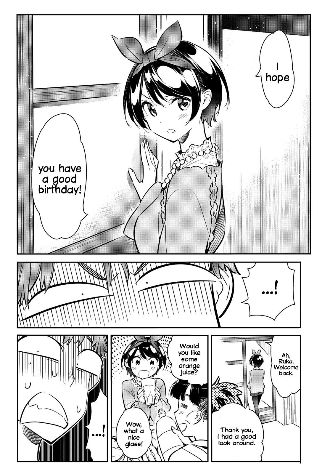 Kanojo, Okarishimasu Chapter 84 page 17 - Chapter 84: The Girlfriend, Visiting the Parents, and Kiss (Part 2)