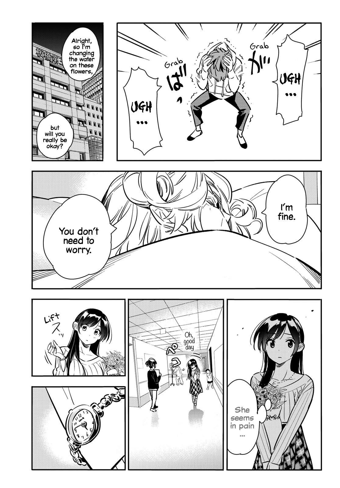 Kanojo, Okarishimasu Chapter 84 page 18 - Chapter 84: The Girlfriend, Visiting the Parents, and Kiss (Part 2)