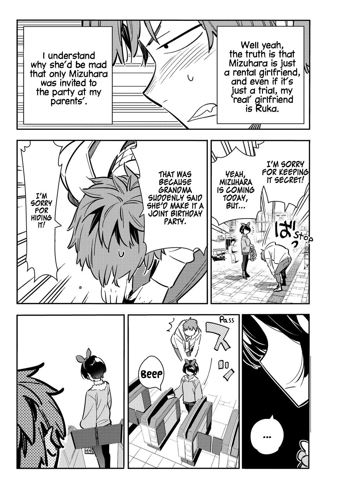 Kanojo, Okarishimasu Chapter 84 page 4 - Chapter 84: The Girlfriend, Visiting the Parents, and Kiss (Part 2)