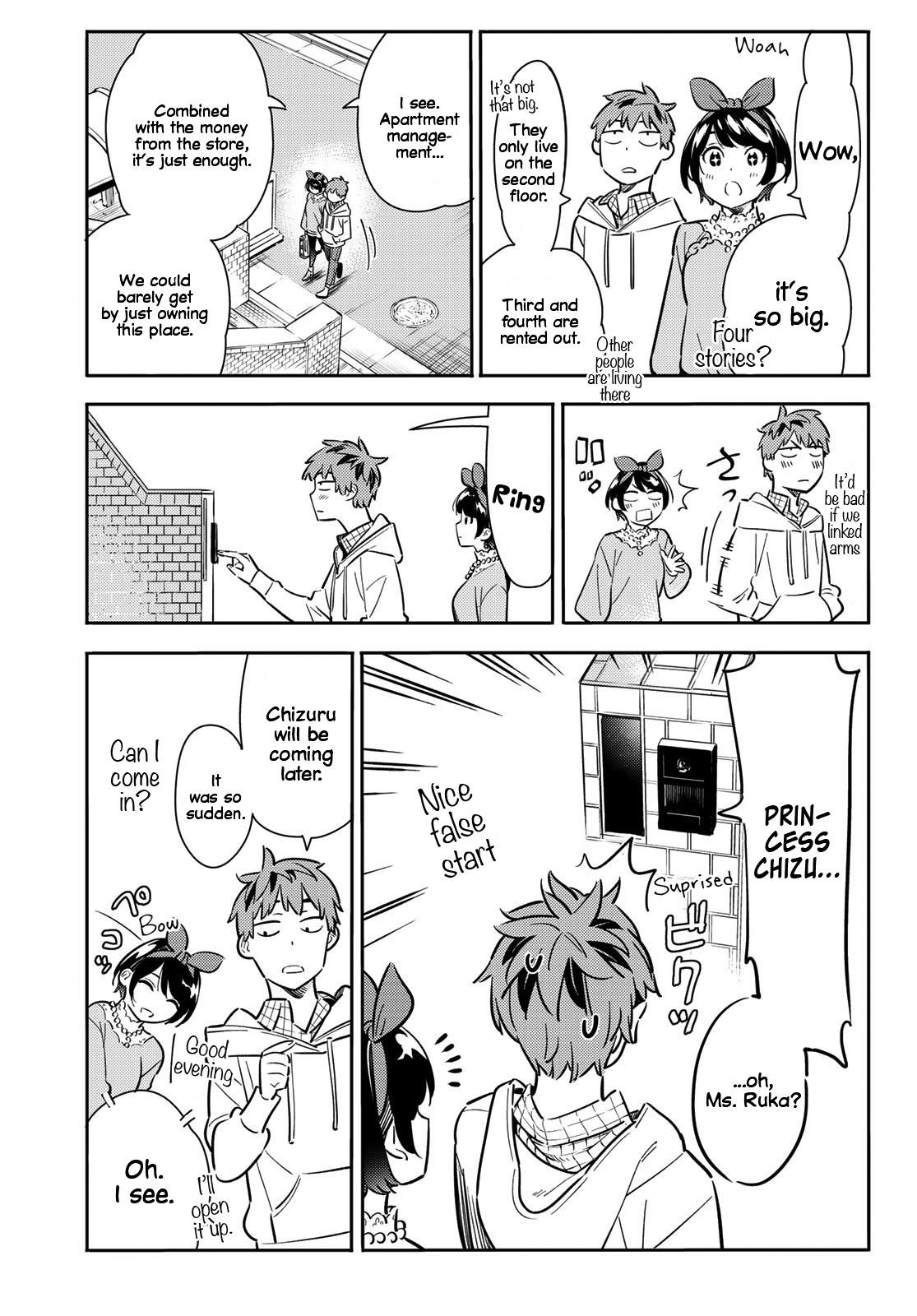 Kanojo, Okarishimasu Chapter 84 page 8 - Chapter 84: The Girlfriend, Visiting the Parents, and Kiss (Part 2)